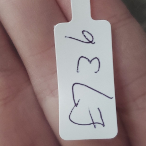 Paperclip Chain earrings E736 - Picture 3 of 3